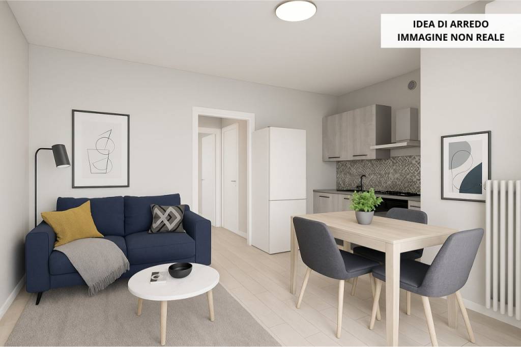 STRADA MAROSTICANA – Mini appartamento locato al piano terra con posto auto scoperto