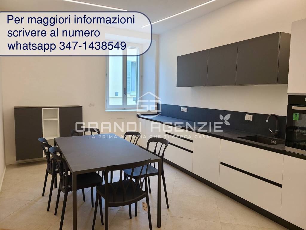 Raffinato e ampio trilocale tutto ristrutturato