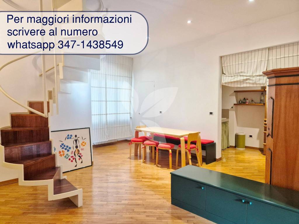 Raffinato trilocale arredato, con 2 balconi e poss. garage