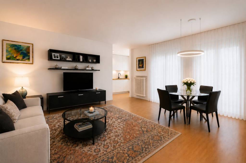 S. BERTILLA – Luminoso bicamere con terrazzo, cantina e garage
