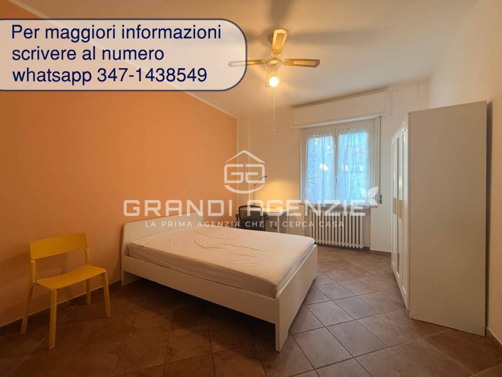 Libere 3 camere per ragazze al 3° piano in zona Montanara