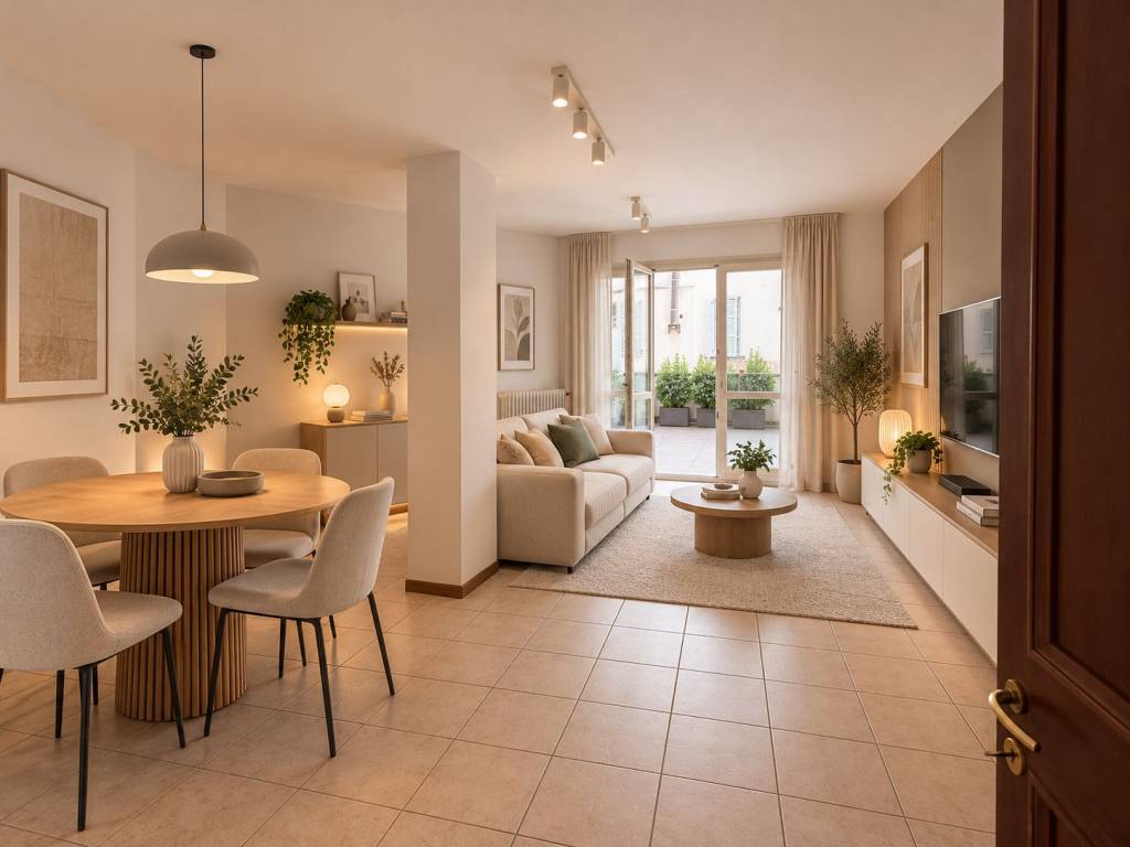 Ampio quadrilocale con terrazzo nel cuore dell’Oltretorrente