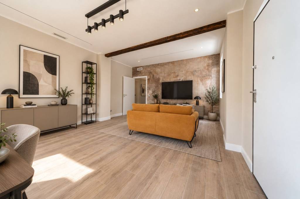 Moderno trilocale rifatto a nuovo, in maisonette indipendent