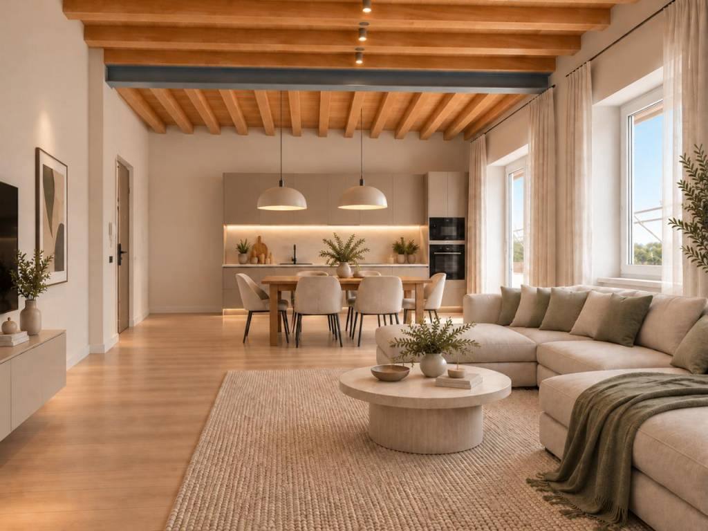 Signorile tricamere completamente ristrutturato con terrazzo