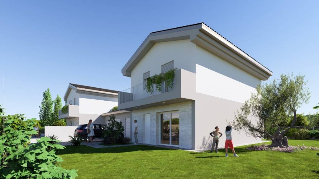 CRESOLE – Bifamiliare affiancata di nuova costruzione in classe A4
